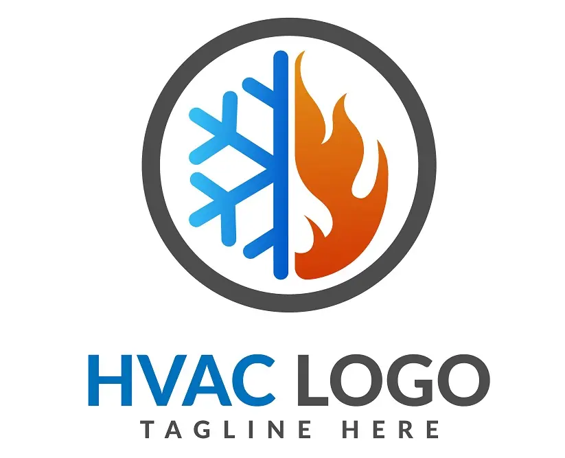 Heating & Air Conditioning  Logo 341