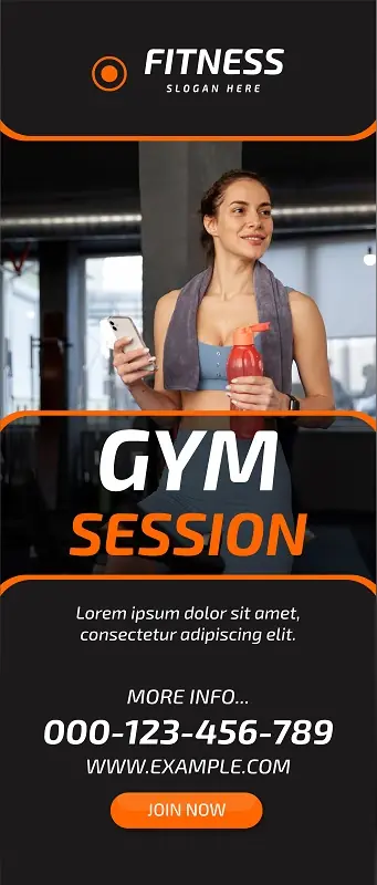 Fitness & Gym Door Hanger 191