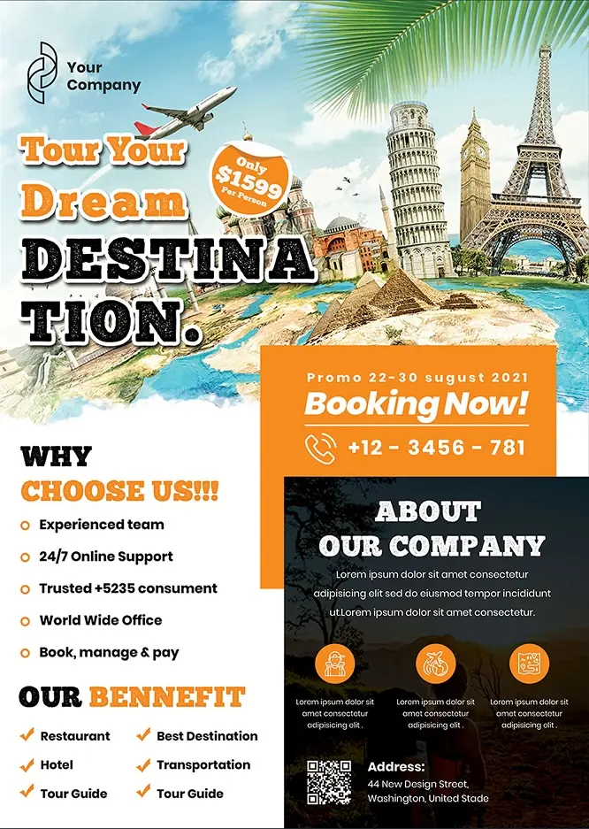 Travel & Tours Flyer 161