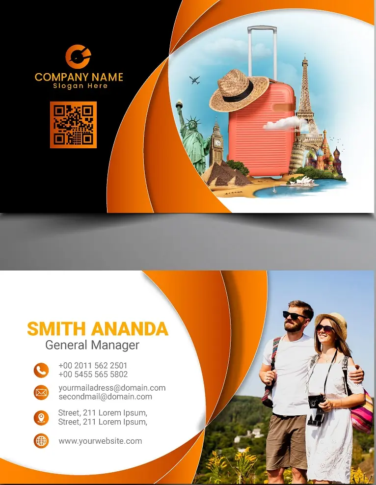 Travel & Tours Business Card 171