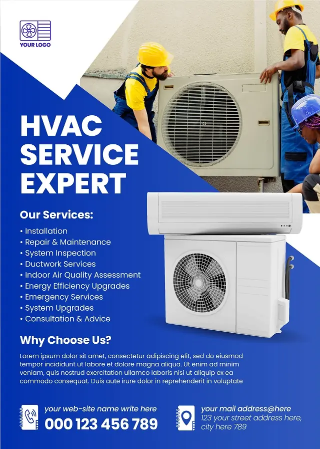 Heating & Air Conditioning Flyer 311
