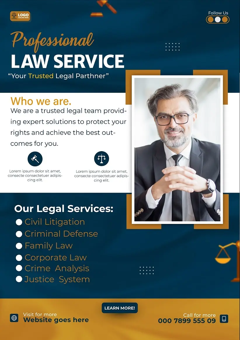 Law Firm Flyer 121