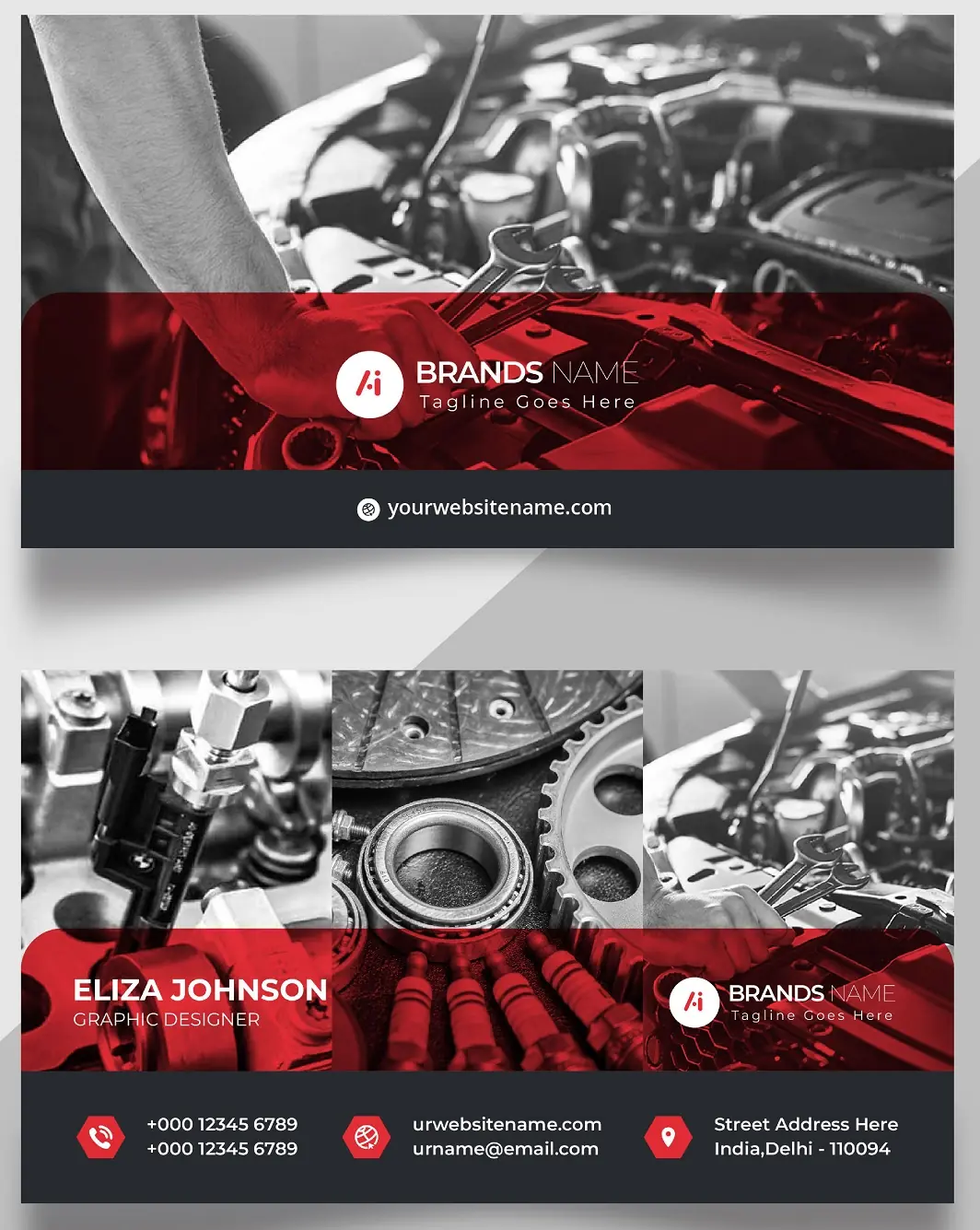 Automotive Business Card 201