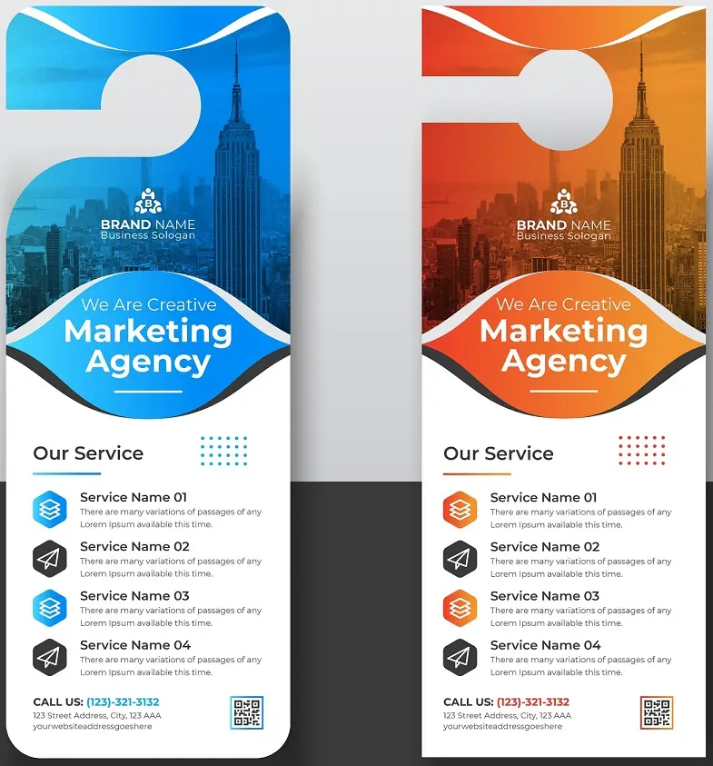 Insurance Door Hanger 250