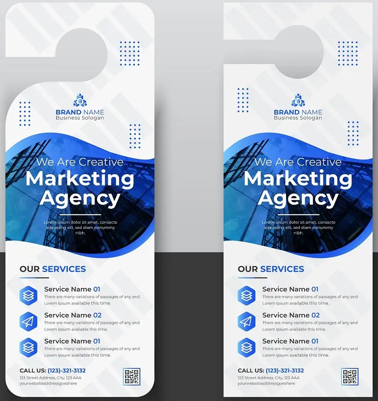 Insurance Door Hanger 180