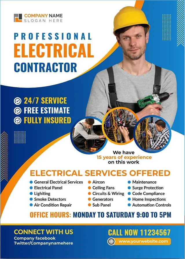 Electricians Flyers 101