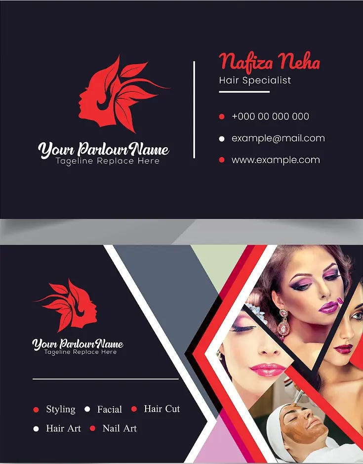 Salons & Spas Business Card 161