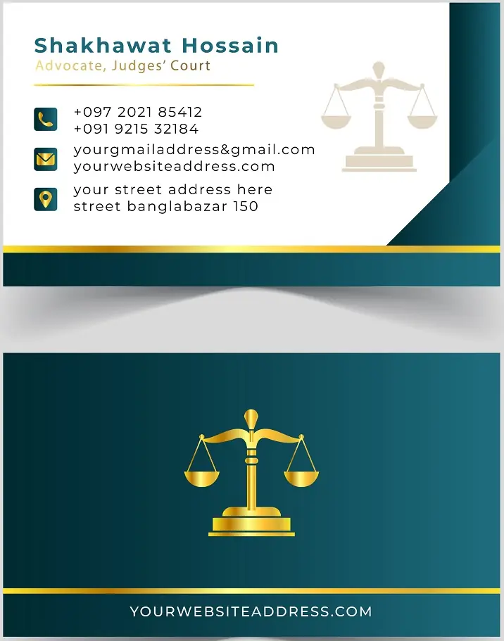 Law Firm Business Card 251