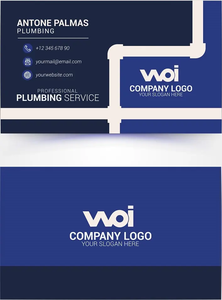 Plumbing Business Card 281