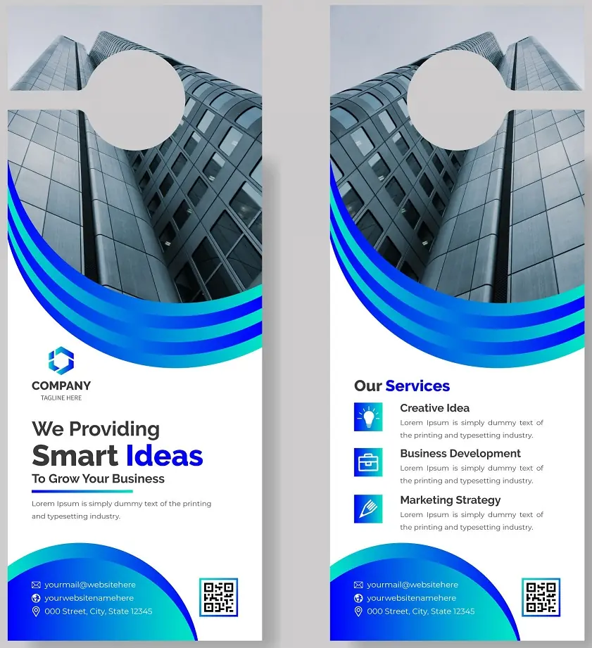 Finance Door Hanger 140