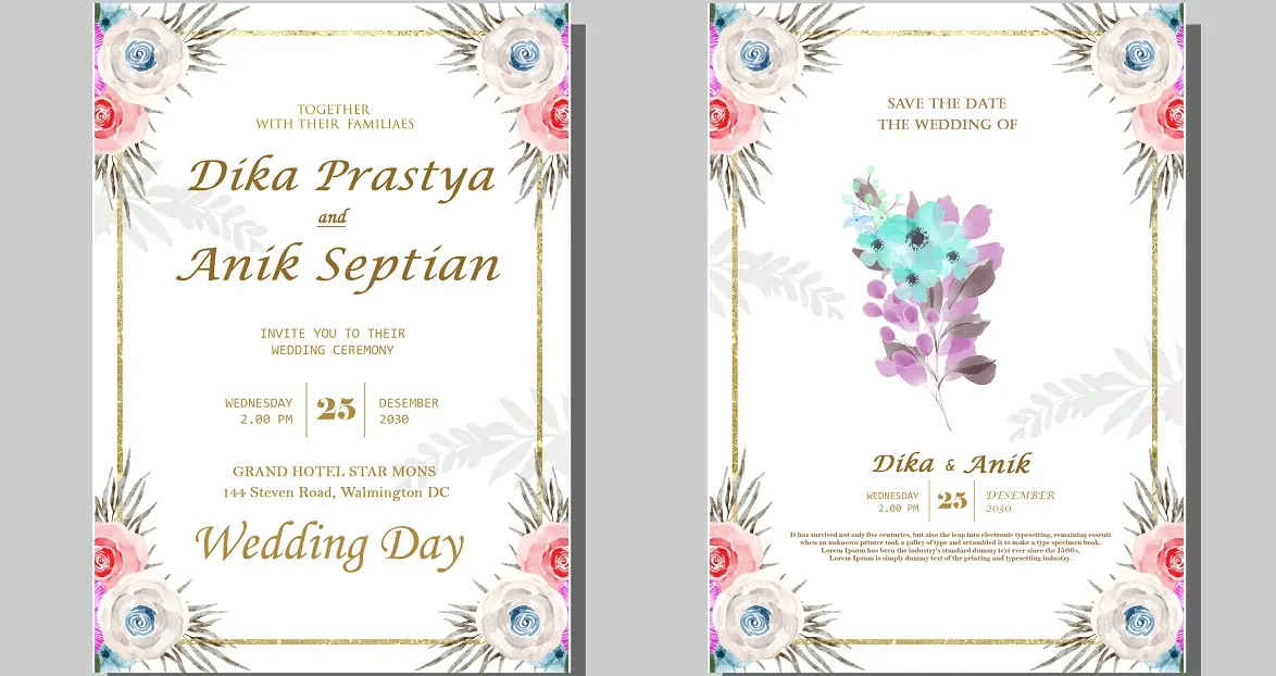 Wedding Invitations 241