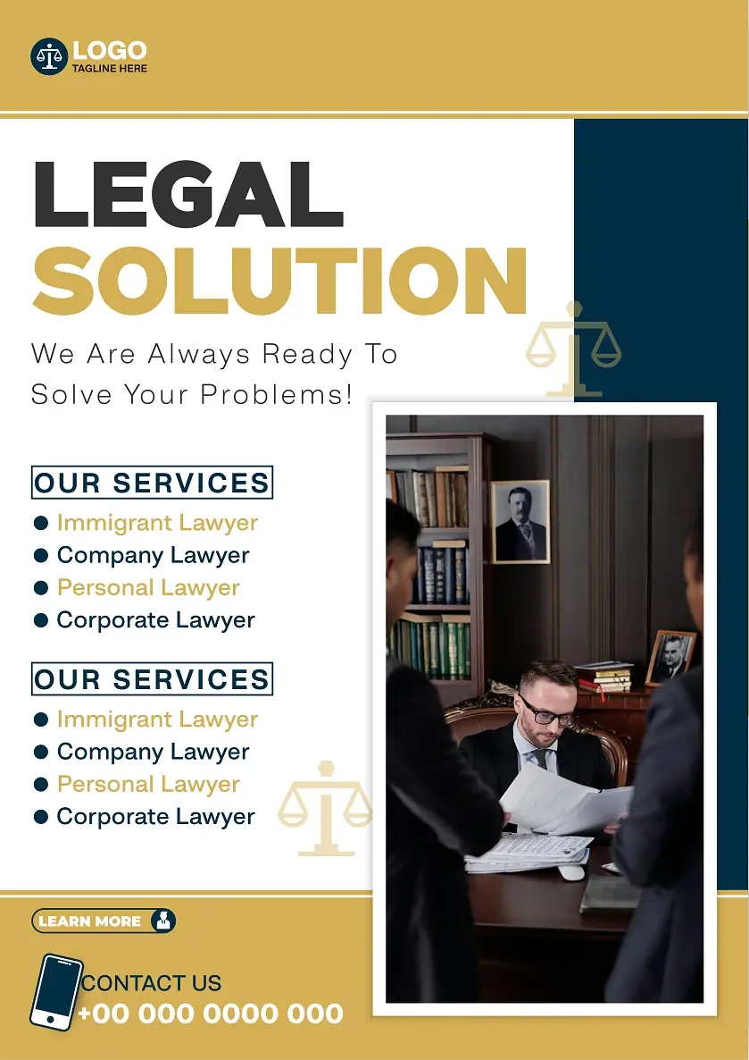 Law Firm Flyer 221