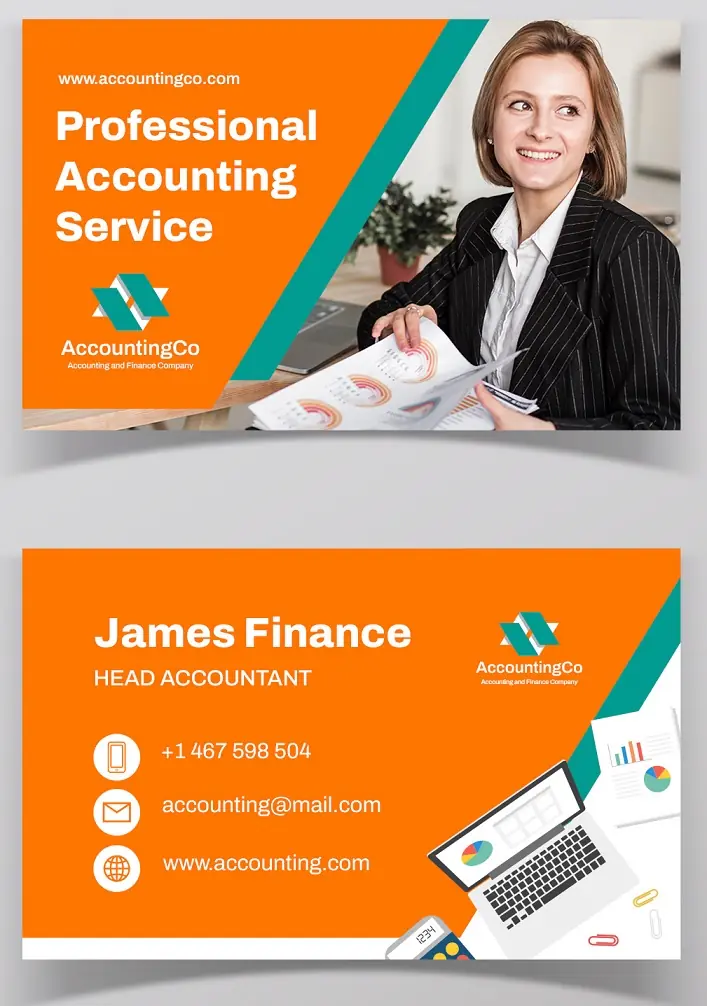 Accountant Busines Card 801