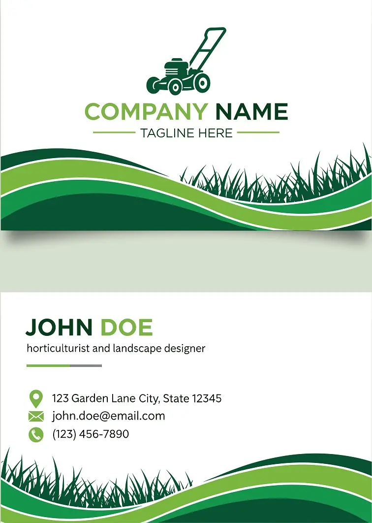 Gardening Business Card 151