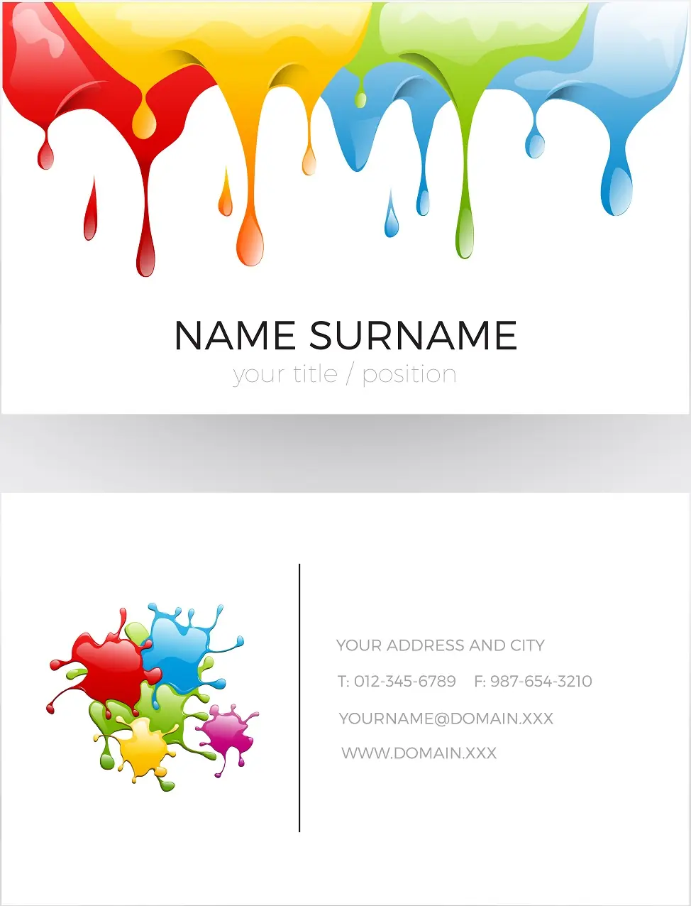 Painter Business Card 311
