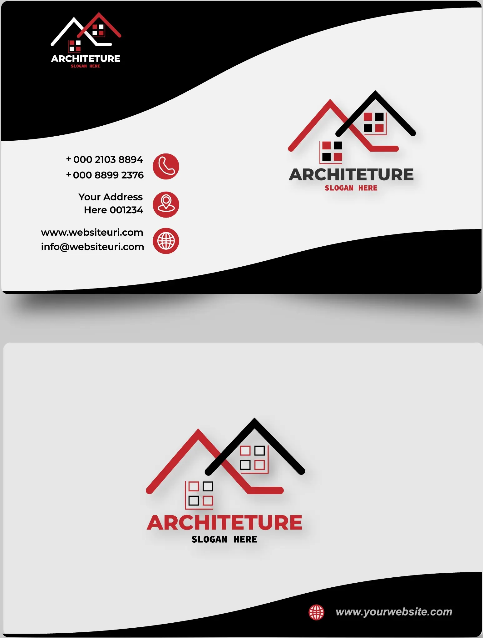 Roofers Business Card 220