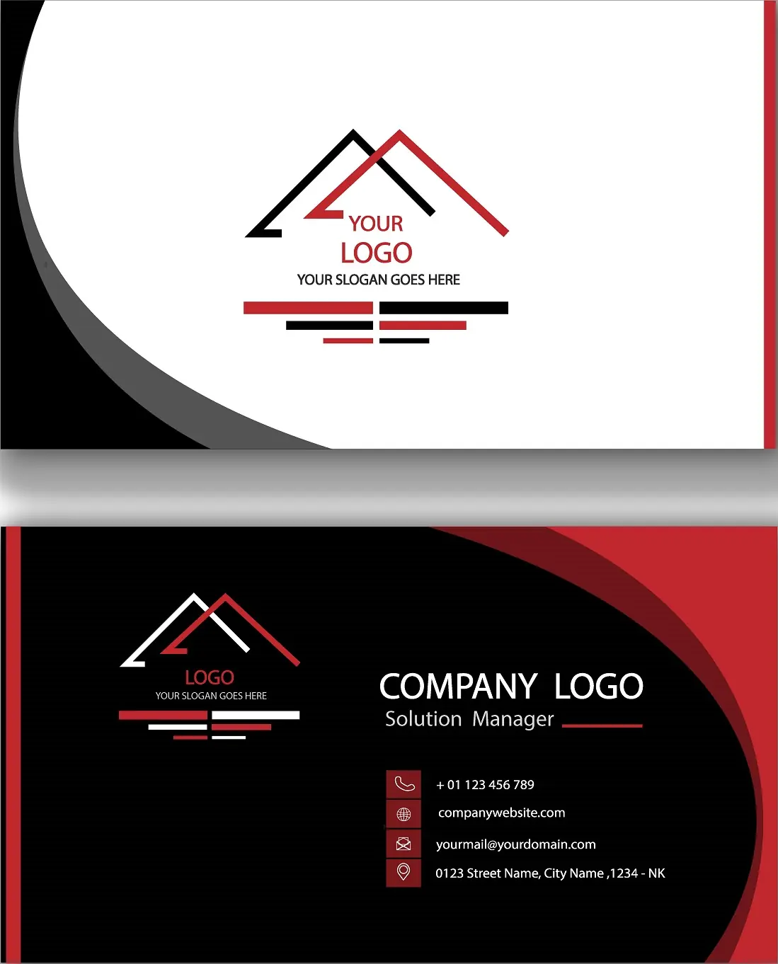 Roofers Business Card 210