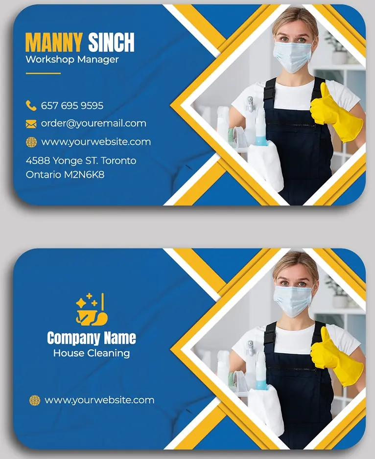 Cleaners Business Cards 151