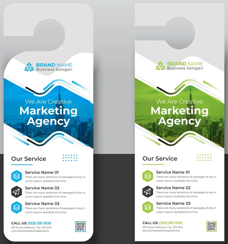 Roofers Door Hanger 221