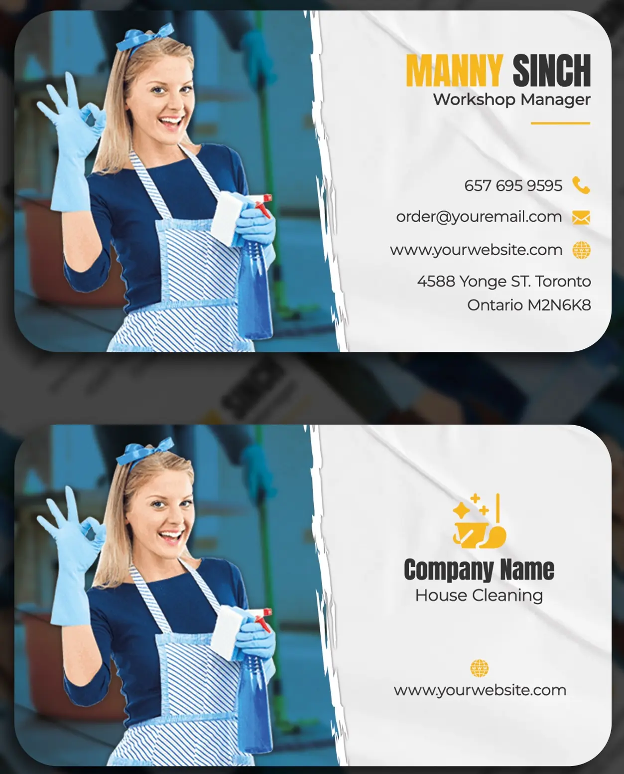 Construction Business Card 301