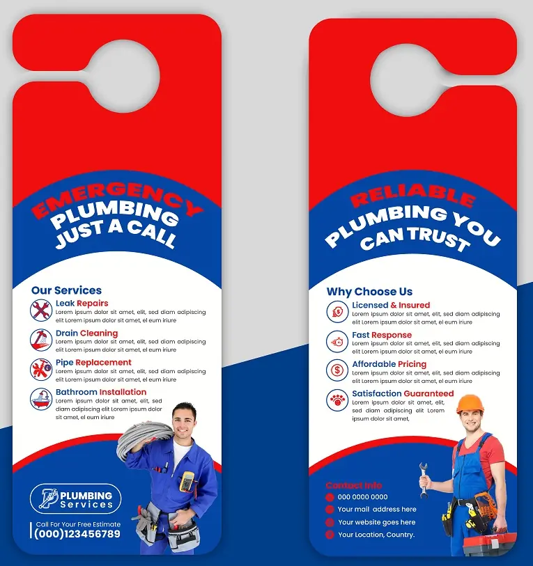 Roofers Door Hanger 161