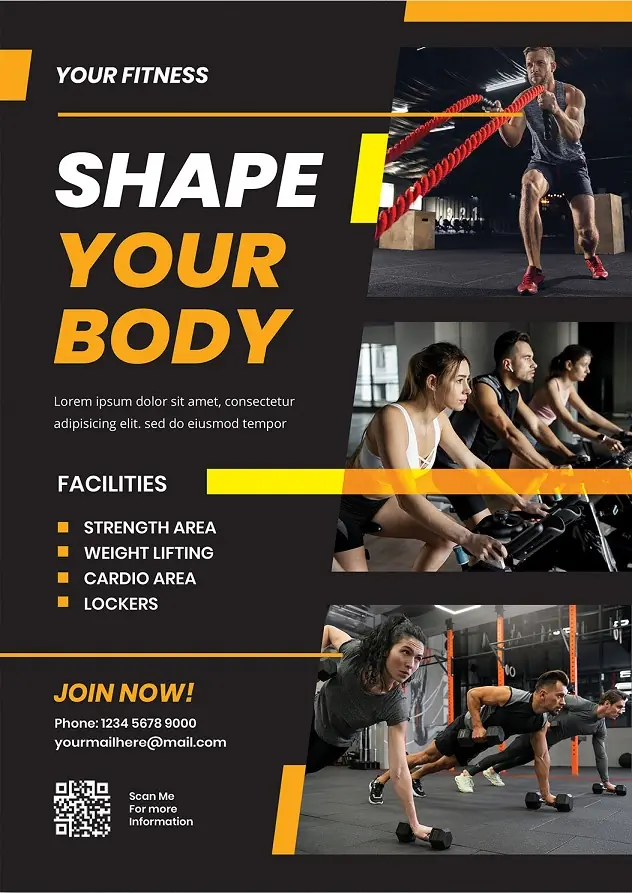 Fitness & Gym Flyer 351