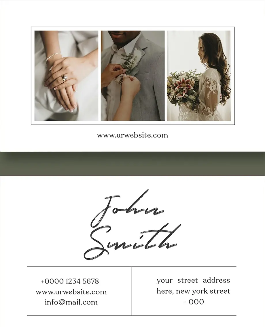 Weddings & Matrimonial Business Card 101