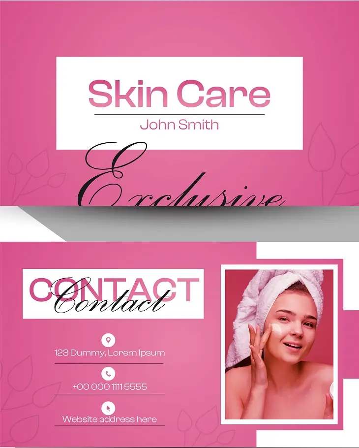 Salons & Spas Business Card 201