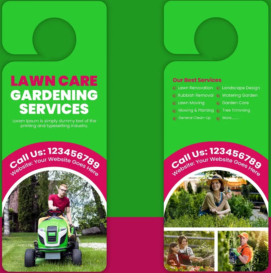 Gardening Door Hanger 391
