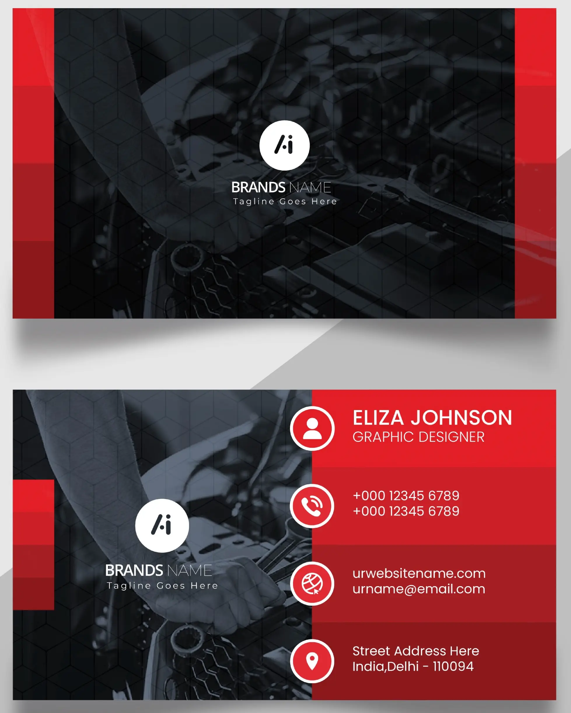 Automotive Business Card 211