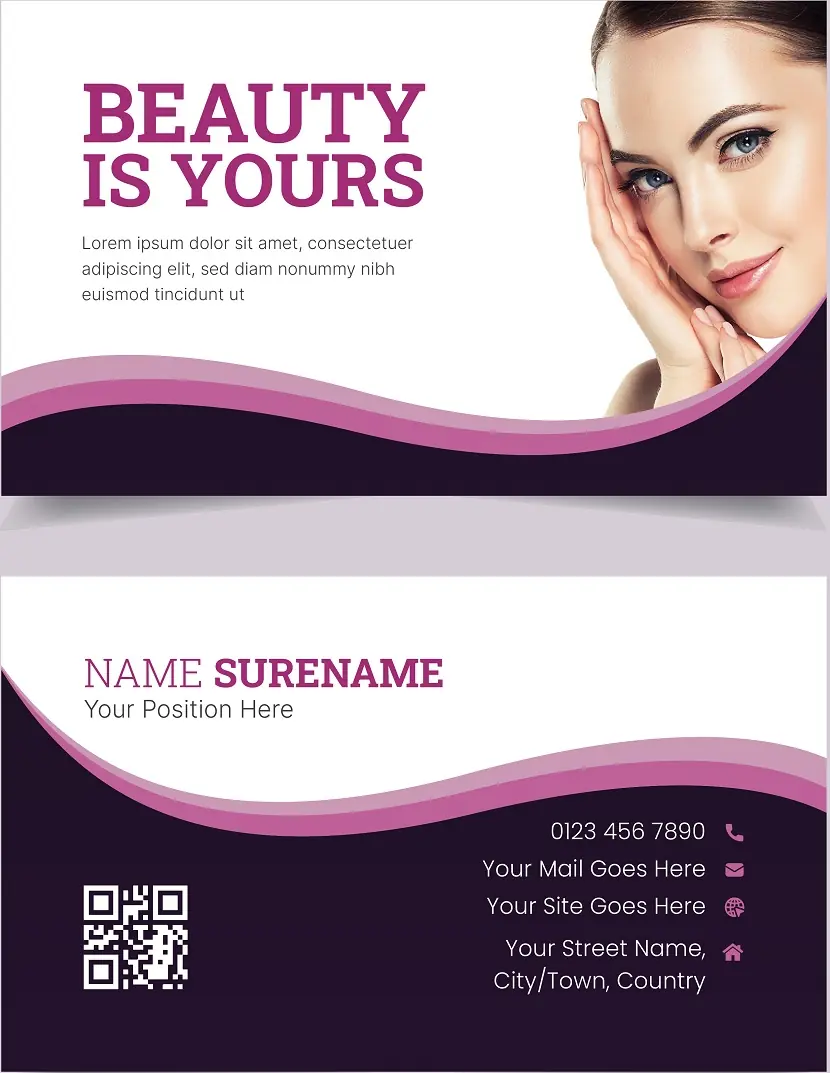 Salons & Spas Business Card 261